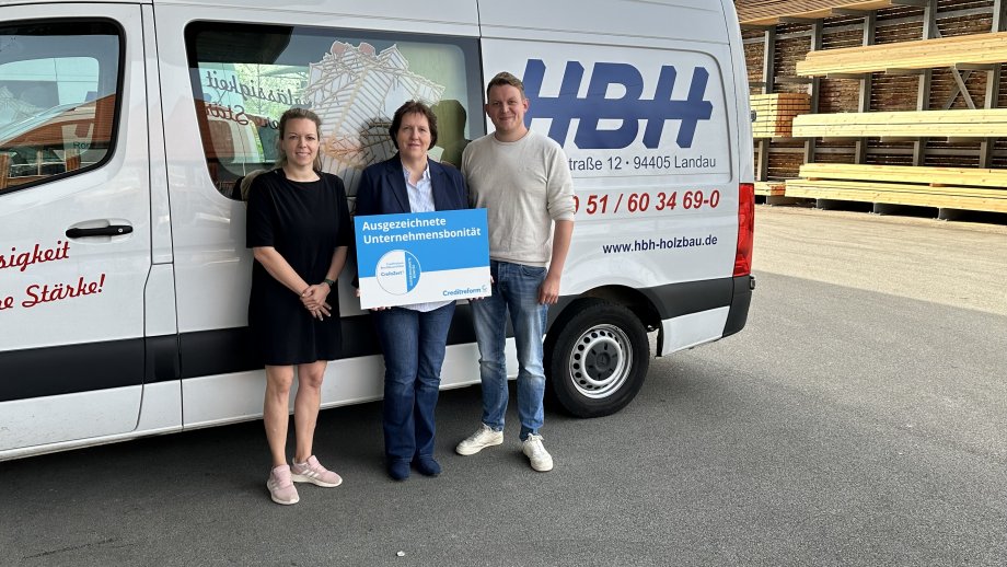 Bereits zum neunten Mal erhält die HBH Holzbau Zimmerei GmbH das Bonitätszertifikat boni.jpeg